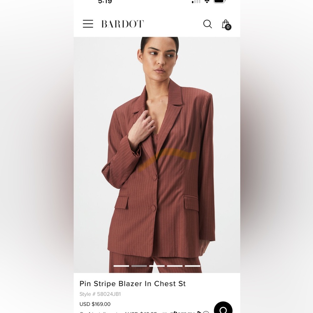 Bardot Blazer - BNWT